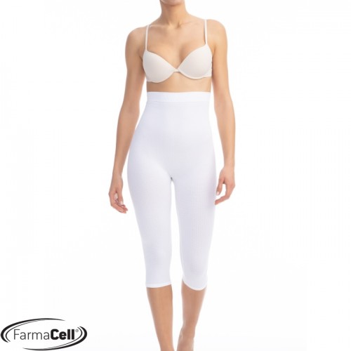 MASSAGE Fitness pantalonice ispod kolena sa dubokim strukom - Art.123